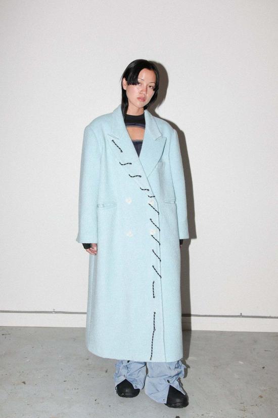  케이코 코트 KK Co 루프 코드 모스  스카이