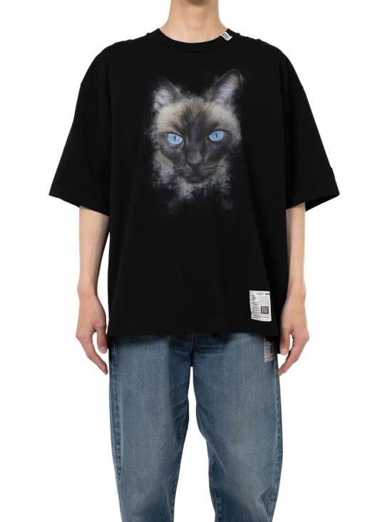 25FW 메종 미하라 야스히로 반팔 티셔츠 J15TS762 BLACK Black - MAISON MIHARA YASUHIRO