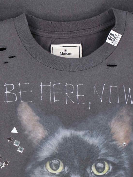 25FW 메종 미하라 야스히로 반팔 티셔츠 J15TS752 BLACK Black - MAISON MIHARA YASUHIRO