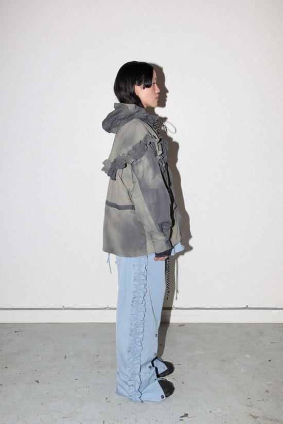  케이코 데님 자켓 KK Co 테레인 재킷 미드나잇 테레인 다이 - KKCO