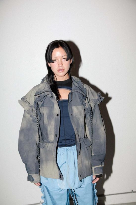  케이코 데님 자켓 KK Co 테레인 재킷 미드나잇 테레인 다이 - KKCO