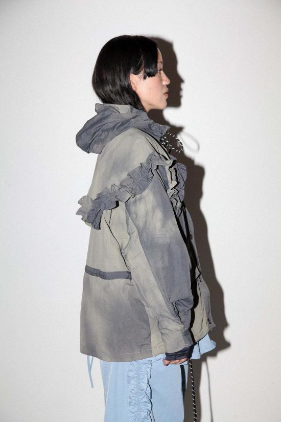  케이코 데님 자켓 KK Co 테레인 재킷 미드나잇 테레인 다이 - KKCO