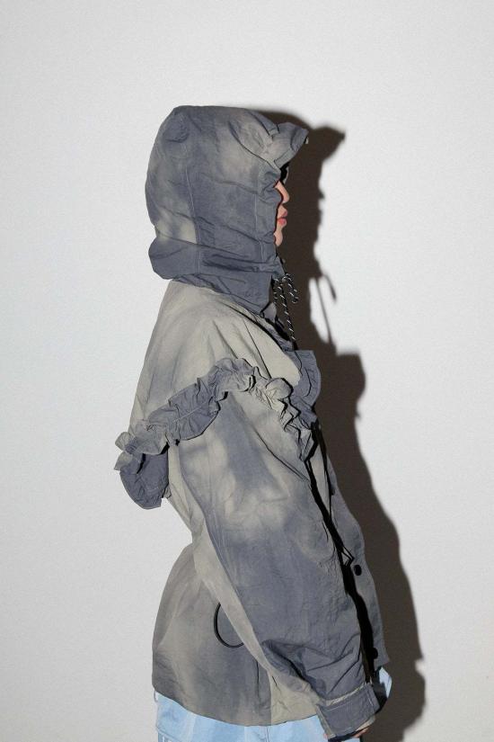  케이코 데님 자켓 KK Co 테레인 재킷 미드나잇 테레인 다이 - KKCO