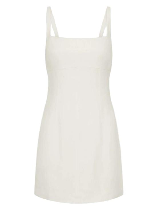  세인트아그니 숏 원피스 세인트 아그니 테일러드 스퀘어넥 미니 드레스