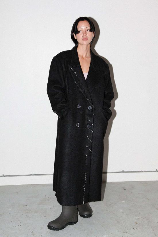  케이코 코트 KK Co 루프 코드 모스  오닉스