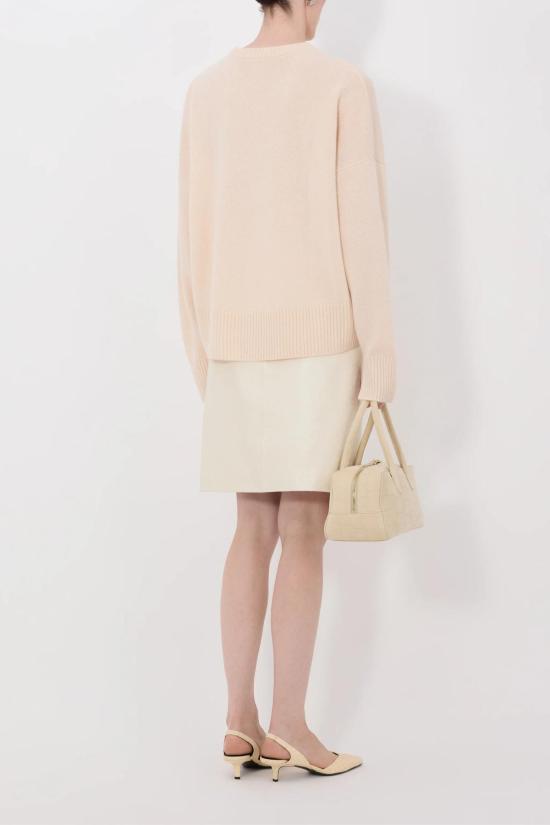 루루 드 세종 스웨터 Loulou De Saison Anton Crew 캐시미어  Lt.Pink - LOULOU DE SAISON