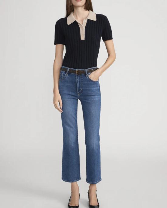  프레임 데님 팬츠 리부트 크롭 진 폭슬리 - FRAME