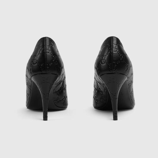 26SS 구찌 홀스빗 펌프스 853318AAD4U1000 Black - GUCCI