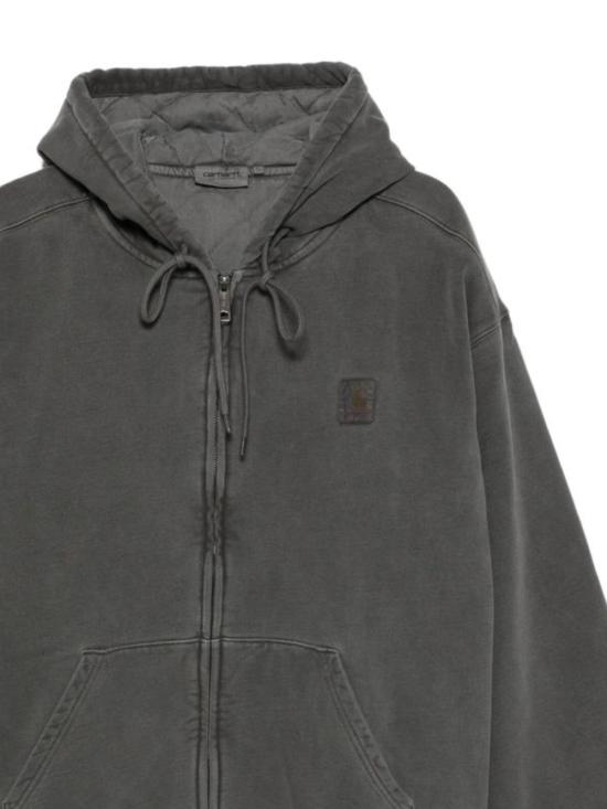 26FW 칼하트 WIP 후드 비스타 자켓 I029524 89GD BLACK GARMENT DYED DOM - CARHARTT WIP