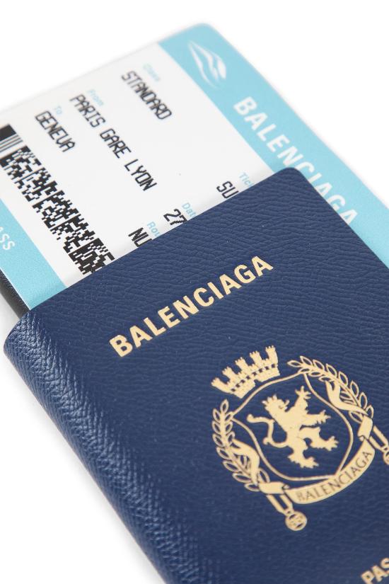 25FW 발렌시아가 남성지갑 787774 2AA3R4734 BLUE - BALENCIAGA