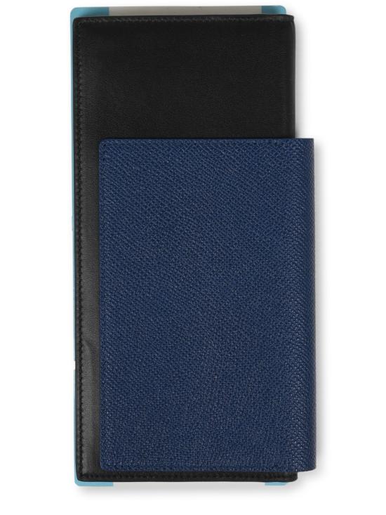 26FW 발렌시아가 패스포트 2 티켓 장지갑 787774 2AA3R4734 BLUE - BALENCIAGA