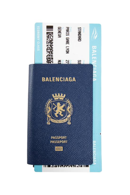 25FW 발렌시아가 남성지갑 787774 2AA3R4734 BLUE - BALENCIAGA