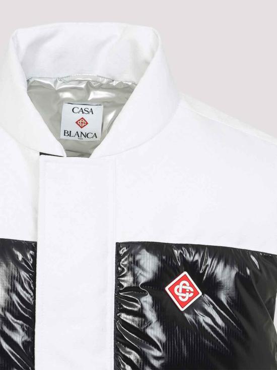  카사블랑카 패딩 MAW25OT19101 White - CASABLANCA