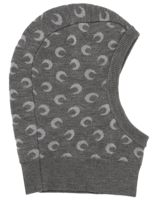 25FW 마린세르 비니 UHG070ACKNI0530GR60 MOON JACQUARD KNIT GREY DOM - MARINE SERRE