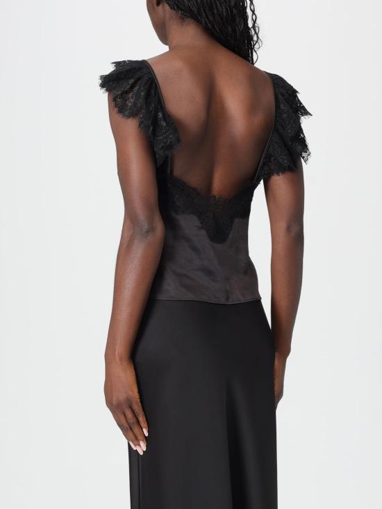 26SS 셀프 포트레이트 민소매 티셔츠 RS26176TAB Black - SELF PORTRAIT