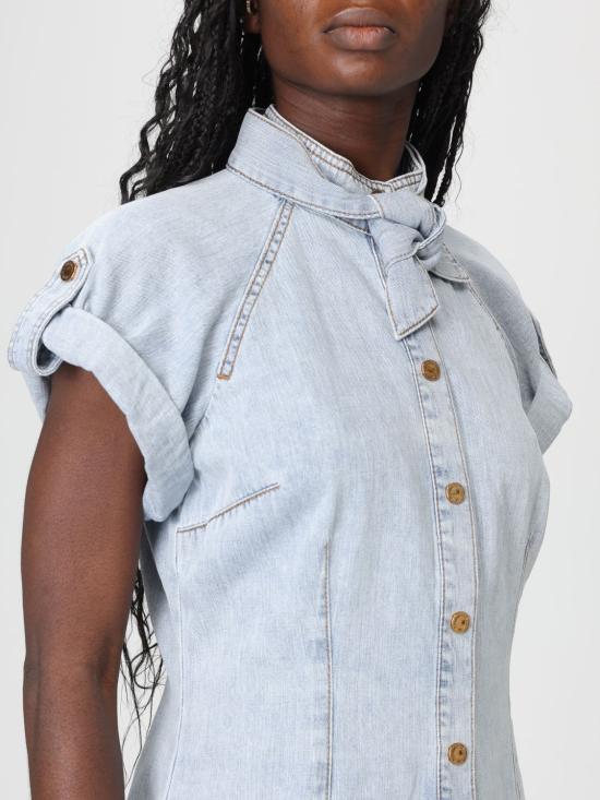 26SS 짐머만 블라우스 7247TC26R CSW Blue - ZIMMERMANN