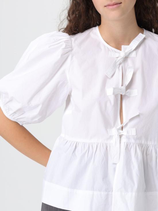 26SS 가니 블라우스 F7364 151 White - GANNI
