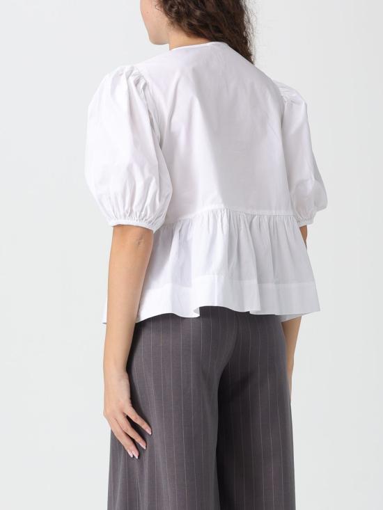 26SS 가니 블라우스 F7364 151 White - GANNI