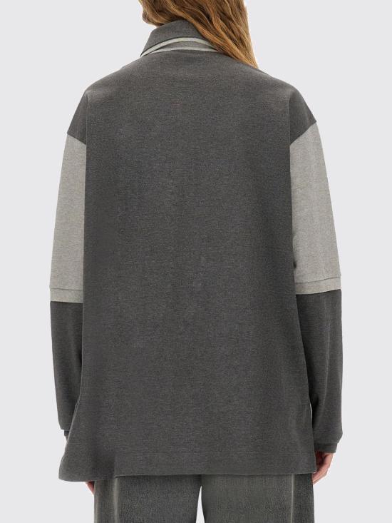 25FW 스텔라 맥카트니 폴로 티셔츠 6J04263SQA12 8491 Grey - STELLA MCCARTNEY