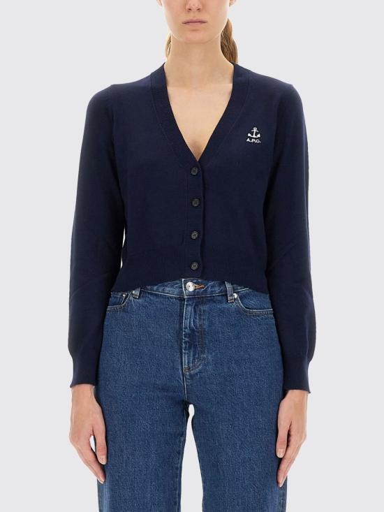 25FW 아페쎄 가디건 COGDKF22322 IAK Blue