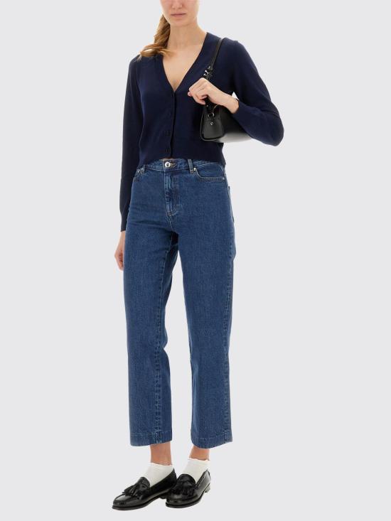 25FW 아페쎄 가디건 COGDKF22322 IAK Blue - A.P.C.