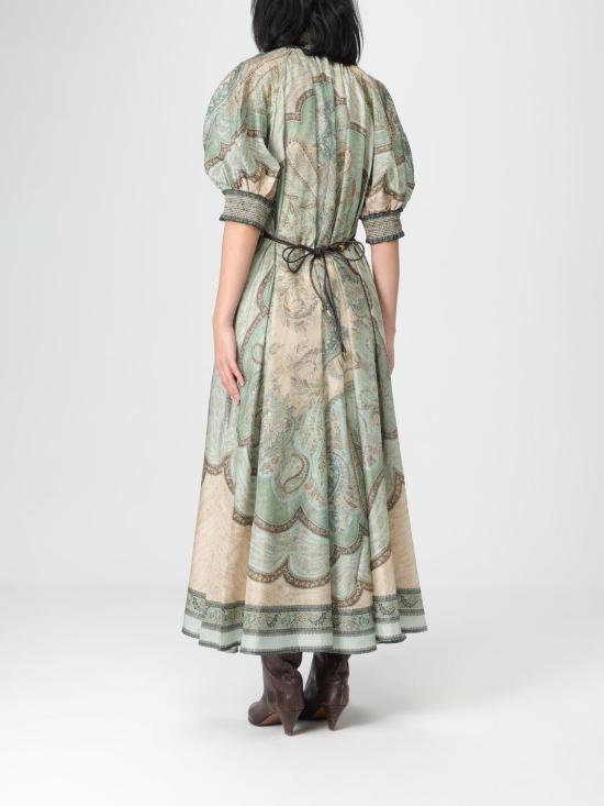 26SS 짐머만 롱 원피스 5581DRS262 TPTM Green - ZIMMERMANN