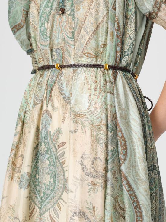 26SS 짐머만 롱 원피스 5581DRS262 TPTM Green - ZIMMERMANN