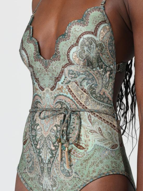 26SS 짐머만 원피스 수영복 5755WRS262 TPTM Green - ZIMMERMANN