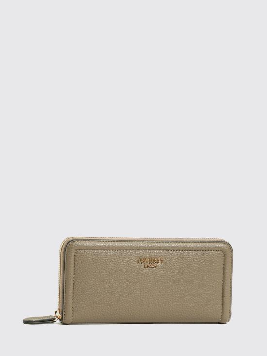 25FW 트윈셋 지갑 252TB7064 00021 Mud - TWINSET