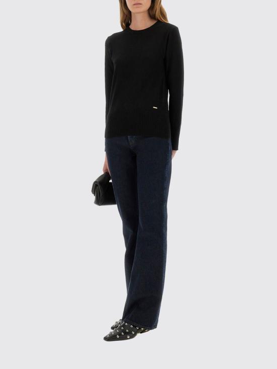 25FW 울리치 스웨터 CFWWKN2024FRUF5067 100 Black - WOOLRICH