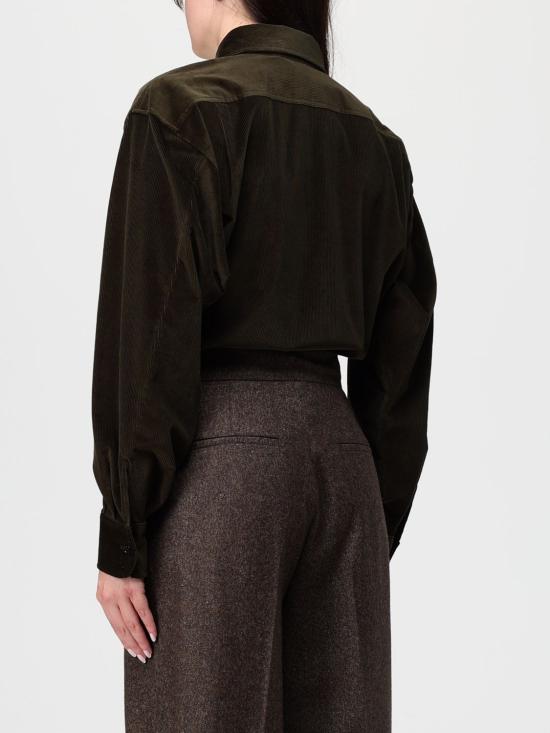 25FW 막스마라 블라우스 2521116033600 005 Green - MAX MARA