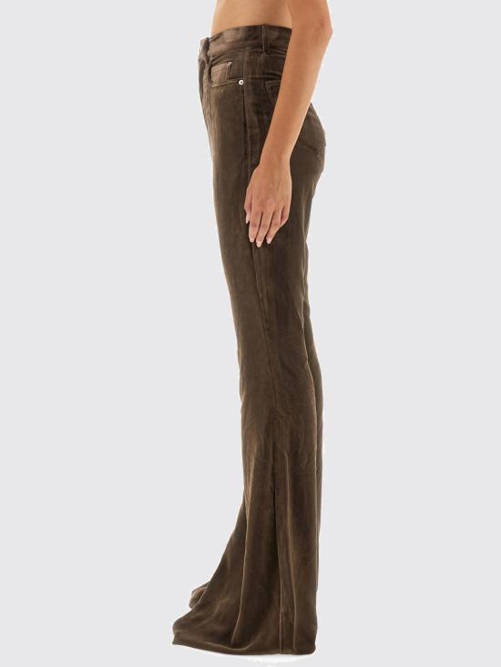 25FW 릭 오웬스 트레이닝/조거 팬츠 RP02E4329V 78 Brown - RICK OWENS