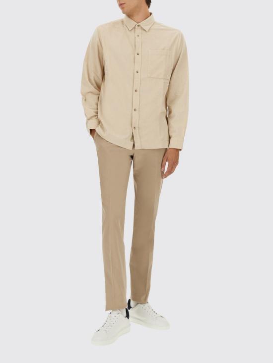 25FW 울리치 긴팔 셔츠 CFWOSI2012MRUT5245 853 Beige - WOOLRICH