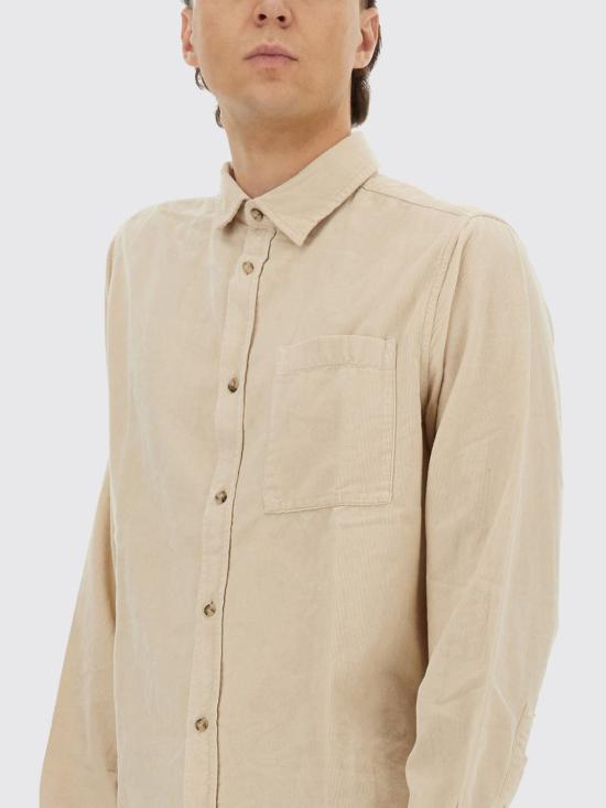 25FW 울리치 긴팔 셔츠 CFWOSI2012MRUT5245 853 Beige - WOOLRICH