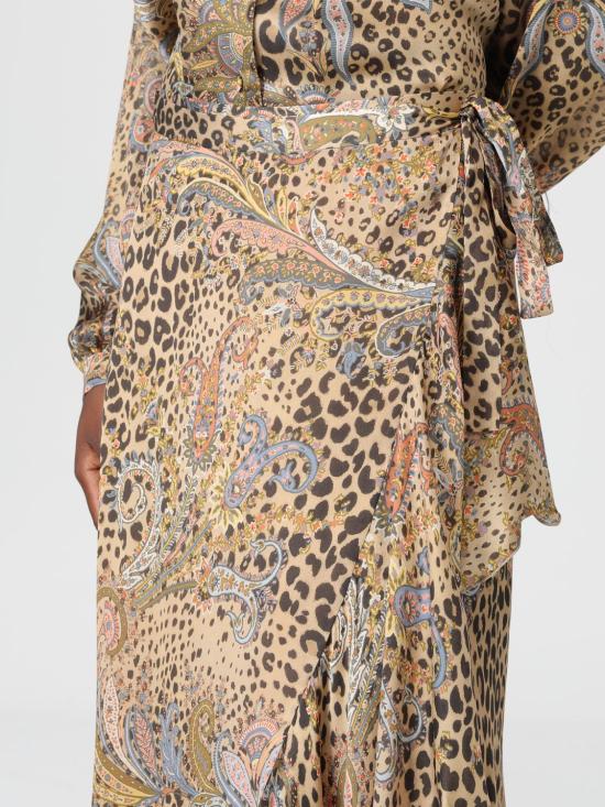 26SS 에트로 롱 스커트 WRFA017699SA1N9 X0826 Brown - ETRO