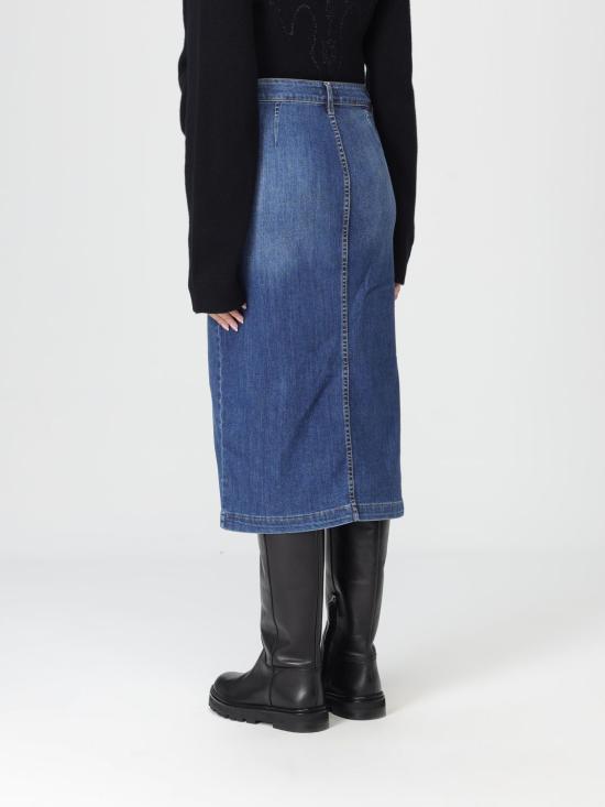 26SS 리우조 데님 스커트 UA6259D0275 78988 Blue - LIU JO