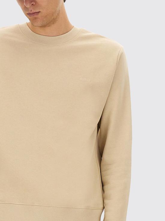 25FW 아페쎄 긴팔 티셔츠 COHBYM27919 BAA Beige - A.P.C.