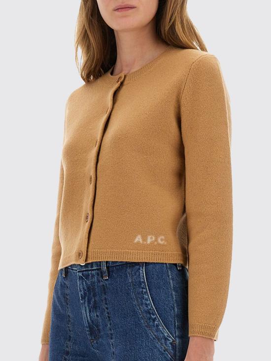 25FW 아페쎄 가디건 WVBDKF22301 CAB Beige - A.P.C.