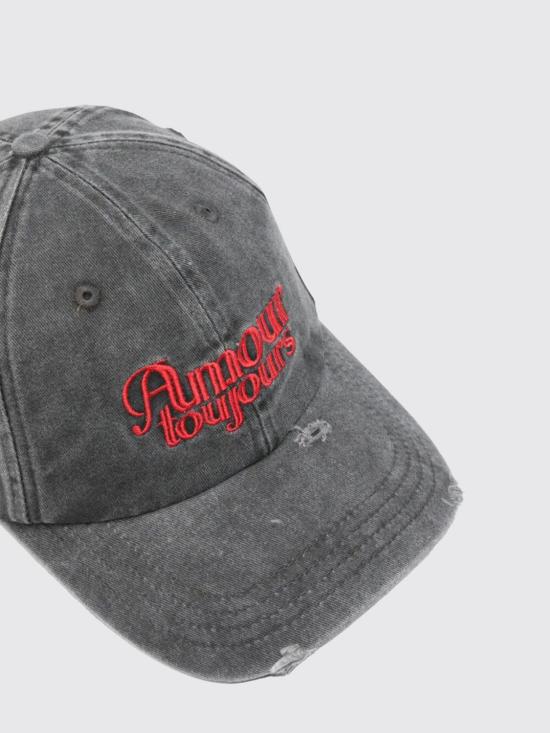 25FW 까르네 볼렌떼 모자 AW25CAP0106 OFF Black - CARNE BOLLENTE