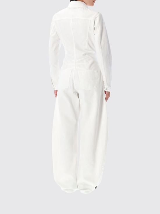 25FW 알라이아 점프수트 AA9P0297D002B 000 White - ALAIA