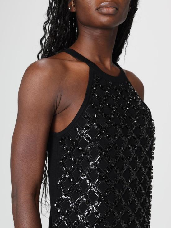 26SS 리우조 민소매 티셔츠 PA6048MS99E 22222 Black - LIU JO