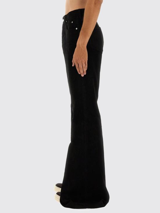 25FW 릭 오웬스 데님 팬츠 RU02E1335MLC 909 Black - RICK OWENS