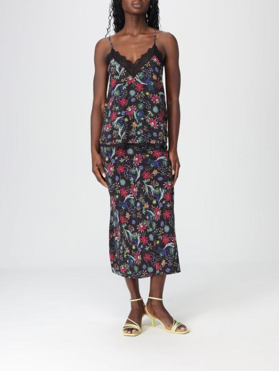 26SS 자딕앤볼테르 롱 스커트 WWSK01640 404 Multicolor - ZADIG & VOLTAIRE