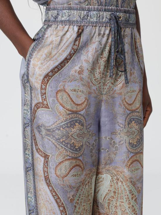 26SS 짐머만 팔라초 팬츠 5580PRS262 TPBL Multicolor - ZIMMERMANN