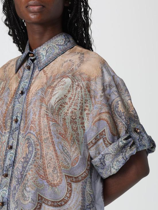 26SS 짐머만 셔츠 8624TRS262 TPBL Multicolor - ZIMMERMANN