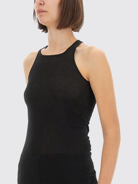 25FW 릭 오웬스 민소매 티셔츠 RP02E4101RC 09 Black - RICK OWENS