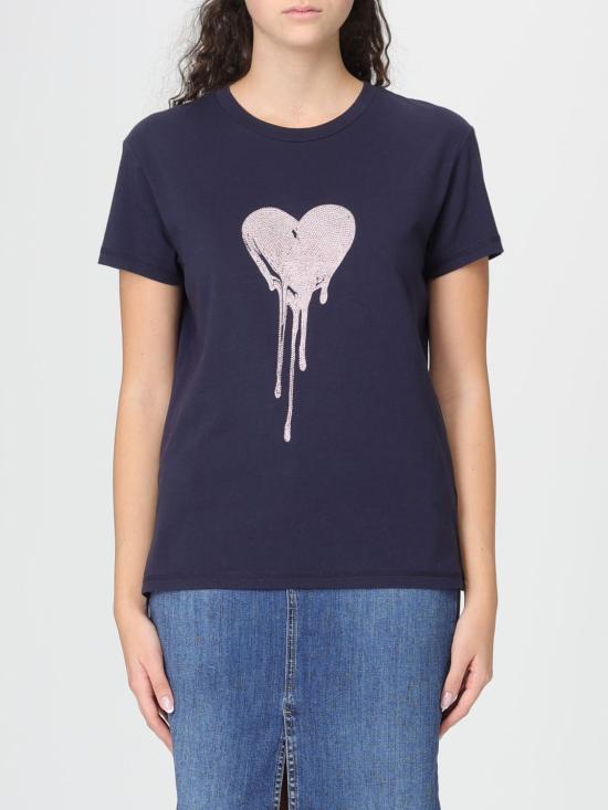 26SS 자딕앤볼테르 반팔 티셔츠 JWTS02858 404 Blue