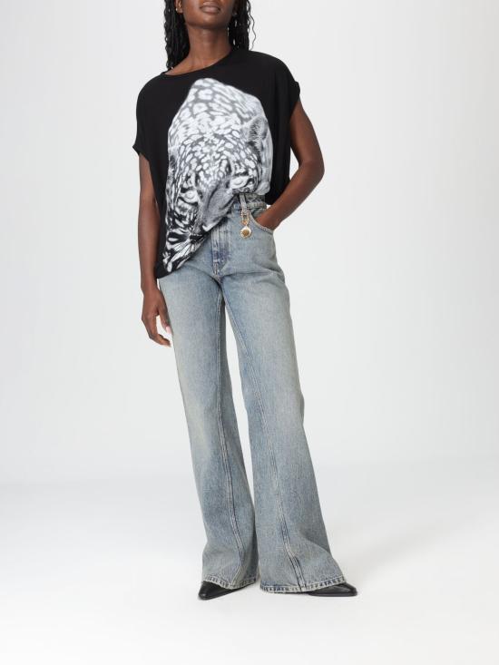 26SS 스텔라 맥카트니 반팔 티셔츠 6J04443SQA3 41000 Black - STELLA MCCARTNEY