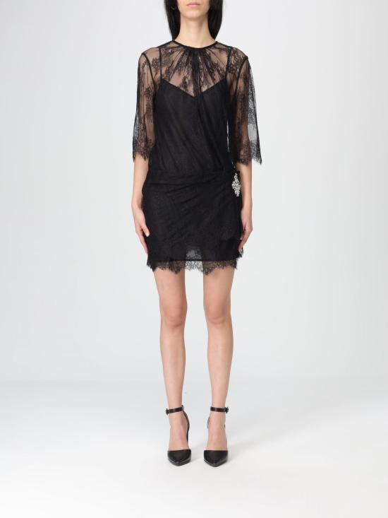 26SS 리우조 롱 원피스 PA6055J4961 22222 Black