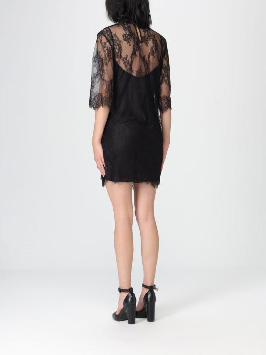 26SS 리우조 롱 원피스 PA6055J4961 22222 Black - LIU JO